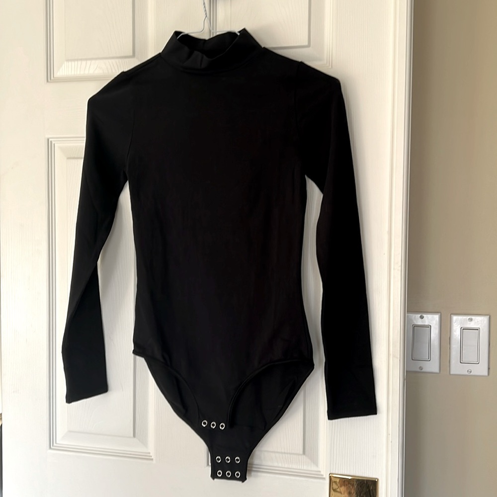 Essential Body Wear Black Body Suit  -Brand New in package / Size Medium